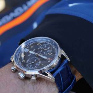 Delbana Classic Retro Chronograph Blue Dial 41601.672.6.044 – Swiss Time