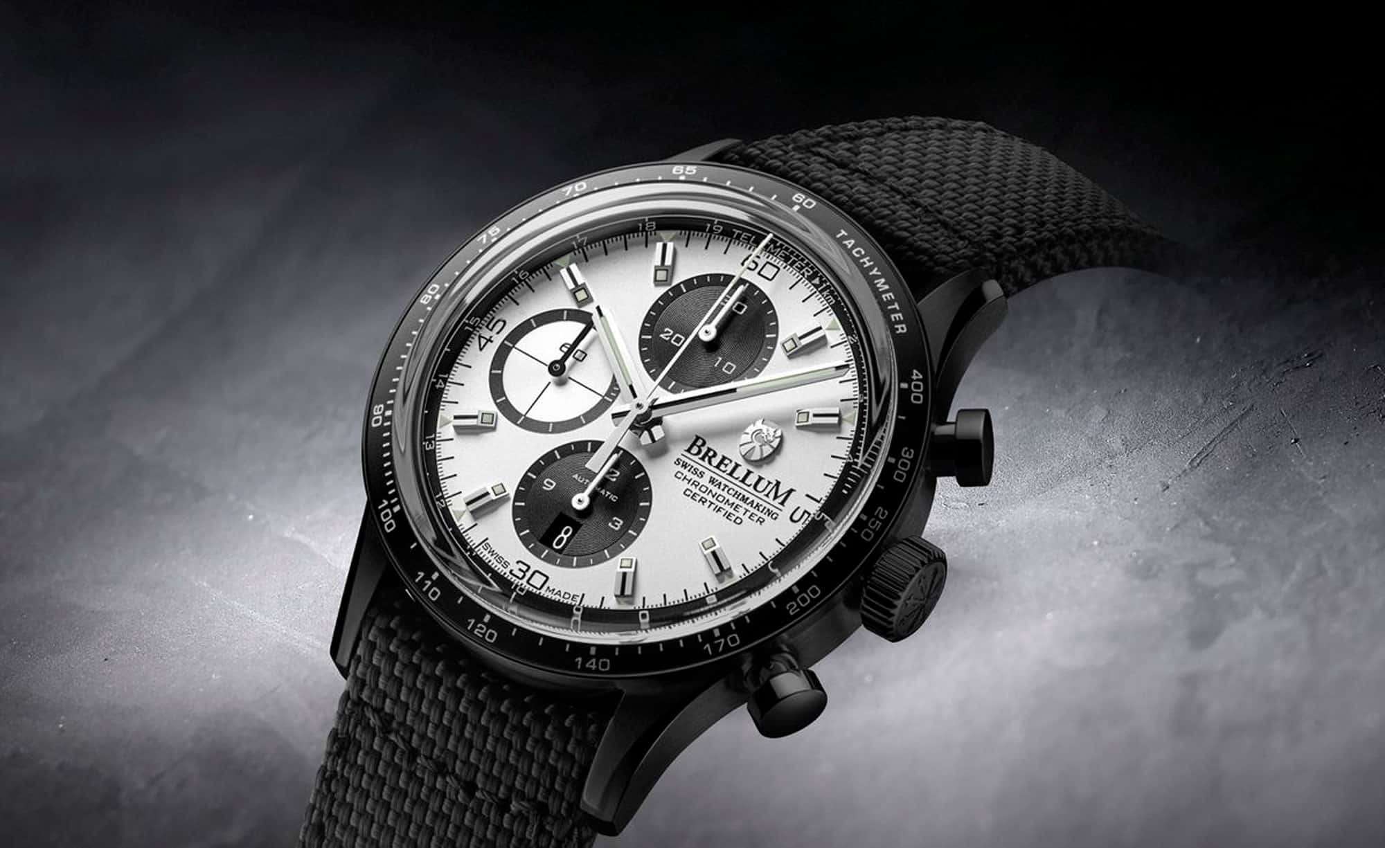 Brellum Pandial Automatic Chronometer Black DLC DB.CH.340 – Swiss Time