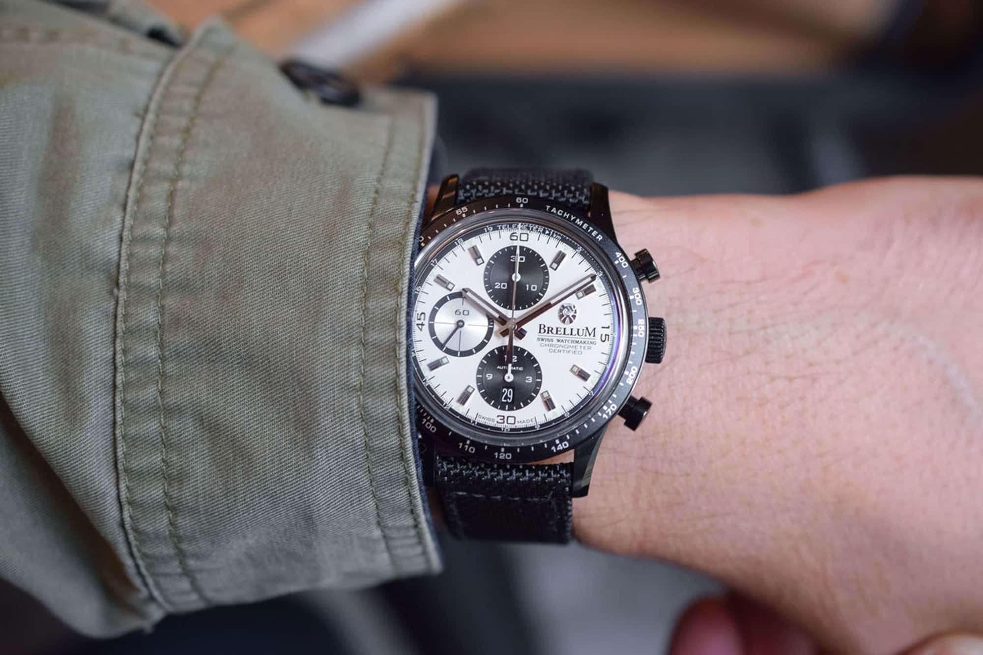 Brellum Pandial Automatic Chronometer Black DLC DB.CH.340 – Swiss Time