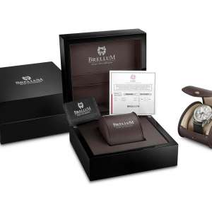 Brellum Pandial Automatic Chronometer Black DLC DB.CH.340 – Swiss Time